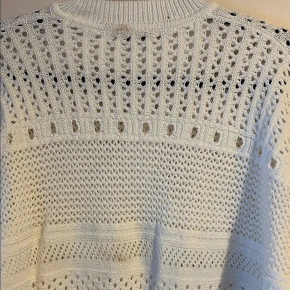 NWT Madewell XS Open-Stitch Cotton Pullover Sweater - Picture 12 of 14